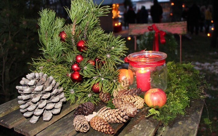 Adventsmarkt in Bergen, Chiemgau