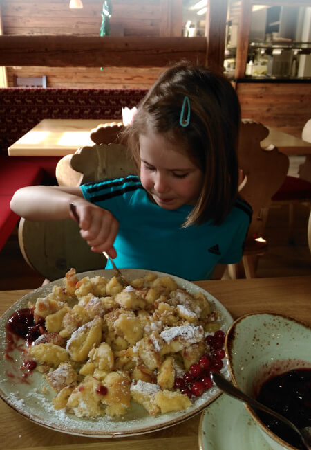 Zirmbergalm Ruhpolding Kaiserschmarrn