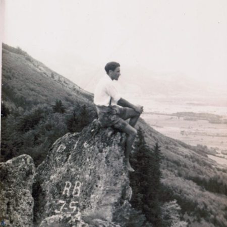 Auf dem Engelstein bei Bergen im Chiemgau