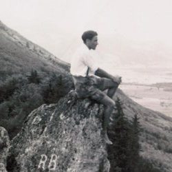 Auf dem Engelstein bei Bergen