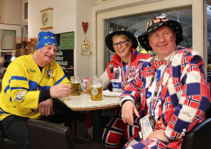 Biathlongäste in Ruhpolding